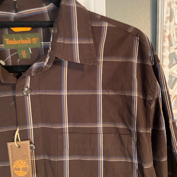 Timberland Plaid Button Down Shirt - Picture 2 of 7